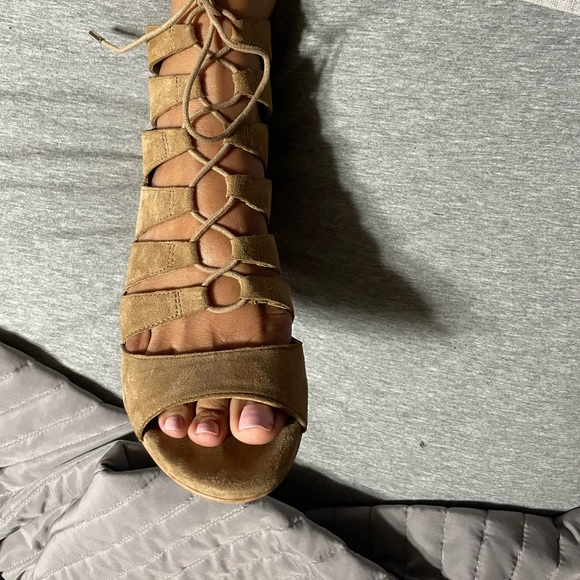 Sam Edelman suede wedges. - Picture 1 of 6